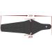 Lohas Select Bike Mudguard Rear Guard Ass Saver - Waterproof Folding Road Fenders (Black) - Buy Online on SooperMarket.com