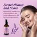 Buy Natural Lavender Body Oil - Vitamin E & Rosehip for Stretch Marks Scars | Skincare for Women Dry Skin | 4oz - International Shipping Available - Buy Online on SooperMarket.com