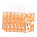 KALLORY 1 set 6 pcs Pattern Ghost Handbag Tote Portable Creative Bag Ing of Storage Decorative Candy