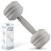 Baby Dumbbell Toy - Silicone Dumbbell Teether Toys Weight Rattle Sensory Toy for Babies - Great Gift for Baby and Toddler Girls or Boys