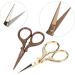 Vintage Crane Scissors Stainless Eyebrow Trim Scissors Beauty Scissors Steel Embroidery Beauty Makeup Scissors for Eyebrows Trim Mustache Beard Trimming Kit Personal Care Removal - Buy Online on SooperMarket.com