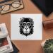 Buy 2 x Microfiber Cleaning Cloths Monkey Face - Premium Quality & Eco-Friendly | Ideal for Home & Travel - Buy Online on SooperMarket.com