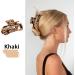 HAYHOI 4PCS Hair Claw Clips | Acrylic French Butterfly Jaw Clips Set | Leopard Print Hair Accessories for Women & Girls - Buy Online on SooperMarket.com
