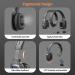 LEVN Bluetooth Headset with AI Noise Cancelling & Mute Button | 60 Hrs Working Time | Trucker Wireless Headphones | Ideal for Home Office & Remote Work - Buy Online on SooperMarket.com