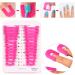 Delaman Nail Polish Protector Guards 26PCS - Gel Nail Tips Anti-Spill Holder Clip, Cuticle Guard & Skin Barrier Manicure Tool - Buy Online on SooperMarket.com