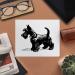 Buy 2 x Scottish Terrier Microfiber Cleaning Cloths - Perfect for Pet Lovers | International Shipping Available - Buy Online on SooperMarket.com