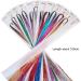 4200 Strands Hair Tinsel Extensions - 14 Vibrant Colors - Long Straight Synthetic Hair Extensions for Women, Girls - Ideal for Party, Cosplay - 36.6 Inches - Buy Online on SooperMarket.com
