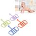 Silicone Baby Teether | Lightweight & Safe Teether for Home Use - International Shipping Available - Buy Online on SooperMarket.com