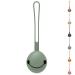 OLGS silicone pacifier box for babies |Pacifier holder storage case for pacifier storage bpa-free |Pacifier strap for on the way on the wrap bag Sage green |Schnuller box for toddlers