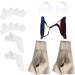 Bunion Corrector Kit - Toe Straightener & Separator for Bunion Relief and Hallux Valgus - Protector Sleeves Included - Buy Online on SooperMarket.com