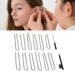 Hearing Aid Hoses & Amplifiers | HDO Model Otoplasty Molded Tubes & Cleaning Brush | Transparent Replacement Listening Tube - Buy Online on SooperMarket.com