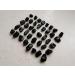 for 40pcs Lot Natural Black Tourmaline Rough Stone Rock Specimen60-70g s ningxiao - Buy Online on SooperMarket.com