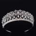 SSNUOY Pearl Wedding Tiara - Silver Rhinestone Bridal Crown for Women | Princess Hair Accessories - Buy Online on SooperMarket.com
