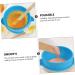 Stobok 8-Piece Silicone Waxing Bowl Set - Non-Stick Hair Removal Wax Heating Containers | 4 Blue Bowls (13.2x11cm) for Easy Stirring & Cleanup - Buy Online on SooperMarket.com