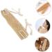 Exfoliating Loofah Bath Towel & Back Scrubber - Premium Bath Sponge for Smooth Skin | Beige - Buy Online on SooperMarket.com