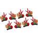 Reindeer Antler Hair Pins Lightweight Christmas Hair Clips 4 Pairs Fashion for Christmas Party - Buy Online on SooperMarket.com