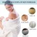 JASSINS African Exfoliating Body Net Sponge - Shower Scrubber for Smooth Skin (Black + Beige) - Buy Online on SooperMarket.com