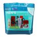 Handy Solutions 10 Piece Resealable Men's Travel Kit Printed Bag