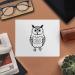 Buy 2 Cute Owl Microfiber Cleaning Cloths - Soft Durable & Eco-Friendly | Perfect for Home & Travel - Buy Online on SooperMarket.com