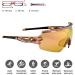 Swisseye Signal Sports Glasses - 100% UVA/UVB/UVC Protection Adjustable Nose Shiny Laser Crystal Brown/Black Includes Case - Buy Online on SooperMarket.com