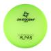 Divergent Discs Alpas StayPut Glow Putt & Approach Disc - Glow in The Dark Disc for Night Rounds
