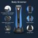 Men's Body Hair Trimmer - IPX7 Waterproof, Wet/Dry Groomer with LED Light & Digital Display - Buy Online on SooperMarket.com
