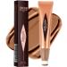 Go Ho Liquid Contour Wand,Liquid Bronzer Stick,Cream Face Concealer Contouring with Cushion Applicator,Easy to Blend & Long Lasting & Smooth Natural Matte Finish,05# Bronzer Contour Liquid 05 # Bronzer Contour Liquid