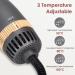 Faszin Hair Dryer Brush Hot Air Brush | 3 Adjustable Temperatures, 2 Heads | One-Step Blow & Volumizer | 100 Million Negative Ions | Smooth, Silky, Frizz-Free Hair | Gray - Buy Online on SooperMarket.com