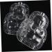 6 Pcs Vegetable Shaping Mold Vegetables Fruit Garden Transparent Melon Mold Multifunction Watermelon Transparentx3pcs 10x7cmx3pcs - Buy Online on SooperMarket.com