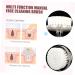 WOFASHPURET Cleansing Brush face Brush for Beauty Silicone scrubbers Facial Brush Manual Blackhead Scrubber Silicone Facial Brush Facial Cleansing Manual Brush pp Cleaning kit pores White - Buy Online on SooperMarket.com