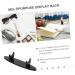 VILLCASE 3 Pcs Acrylic Pen Holder Pencil Lip Gloss Makeup Brush Rack Organizer Simple Writing Pens Holder 12.7x3cmx3pcs Blackx3pcs - Buy Online on SooperMarket.com