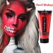 Go Ho Red Cream Face Body Paint(2.37 oz) Water Based Red Devil Makeup Face Painting for Adults Children SFX Cosplay Costumes Festivals Halloween - Buy Online on SooperMarket.com