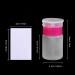 1000PCS Nail Cotton Pads with Push Down Pump Dispenser Bottle for Nail Polish Removal - Lint Free Wipes for Acrylic Nails, Gel Residue Removal - Buy Online on SooperMarket.com