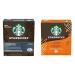 Starbucks By Nespresso Espresso Roast Coffee Pods & Smooth Caramel For NESPRESSO VERTUO Flavoured Blonde Roast Notes of Buttery Caramel and Vanilla NESPRESSO Coffee Capsules 8 ct Coffee + Blonde Roast