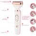 4-in-1 Women's Electric Hair Remover | Rechargeable Body Hair Removal & Grooming Set - Trimmer for Nose Lip Eyebrows & Face - Buy Online on SooperMarket.com
