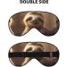 SSIMOO Adorable Sloth Sleep Mask - Adjustable Breathable Eye Mask for Comfortable Sleep | International Shipping Available - Buy Online on SooperMarket.com