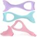 PACKOVE 3pcs Silicone Mascara Guard Makeup Mascara Shield Silicone Eyelash Applicator Reusable Makeup Eyelash Tools