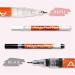 1/4pcs Nail Art Painting Pen Set - Quick Dry Acrylic Graffiti Pens for DIY Nail Beauty - 1mm Tip for Acrylic Natural & Gel Nails (4 Colors) - Buy Online on SooperMarket.com