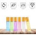 Buy Tianzd 24-Pack 10ml White Glass Roller Bottles for Essential Oils - Gold Aluminum Caps & Funnel Opener - Perfect for International Shipping - Buy Online on SooperMarket.com