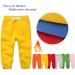 CuteOn Unisex Kids Elastic Waist Cotton Warm Trousers - Yellow (2 Years) - Buy Online on SooperMarket.com