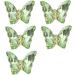 1Bag Butterfly Rhinestones 3D Fashionable Craft Accessories Embellishment For Decoration Green H098 - Buy Online on SooperMarket.com