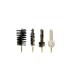 Bore Baby Chamber Brass Gun Bore Brushes 4 Nylon+2 Mop for Ar15/.308 Caliber 6pcs