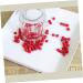 HOMSFOU 300 Pcs Winter Decor for Home Household Decor Red Home Decor Light House Decorations for Home Red Decor Home Decoration Home Accents Decor Berry Decor Rodless Red Berries Redx3pcs 1x1cmx3pcs - Buy Online on SooperMarket.com