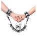 Toddler Harness Walking Leash- Child Anti Lost Wrist Link - Child Safety Harness - Upgrade with Reflective(6.5ft) - for Boys and Girls,Not Easy to Open Without Key (Cool Black)