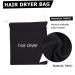 HAPINARY 12 Pcs Hair Dryer Storage Bag Travel Organizer Pouch Drawstring Storage Bag Hair Bag Fabric Black - Buy Online on SooperMarket.com