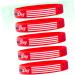 Totority 5pcs Independence Day Red Silicone Wristband Bracelets - Buy Online on SooperMarket.com