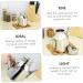 Zerodeko 3pcs Sauce Pot Kitchen Storage Container Oil and Vinegar Dispenser Oil Pot Olive Oil Cruet Olive Oil Dispensers Bottle Steel Container with Lid Cooking Multipurpose Seasoning Metal 16X13X9.5CMx3pcs Silverx3pcs - Buy Online on SooperMarket.com