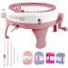 Yohencin 48 Needles Knitting Machines with Row Counter Smart Weaving Loom Knitting Round Loom Knitting Board Rotating Double Knit Loom Machine Kits for Adults and Kids
