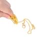 Stylish Toddler Pacifier - Portable Silicone with Golden 'J' Letter & Rhinestones - Safe & Exquisite - Buy Online on SooperMarket.com