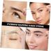 Baluue 1box Black Brow Mapping Wire Ruler Makeup Tool Eyebrow Drawing Auxiliary Tool Wire Ink 6x4.5cm Black - Buy Online on SooperMarket.com